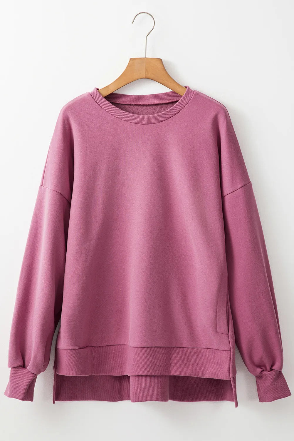 Outfit Flow - Round Neck Long Sleeve Sweatshirt