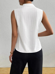Textured Notched Tank OutfitFlow