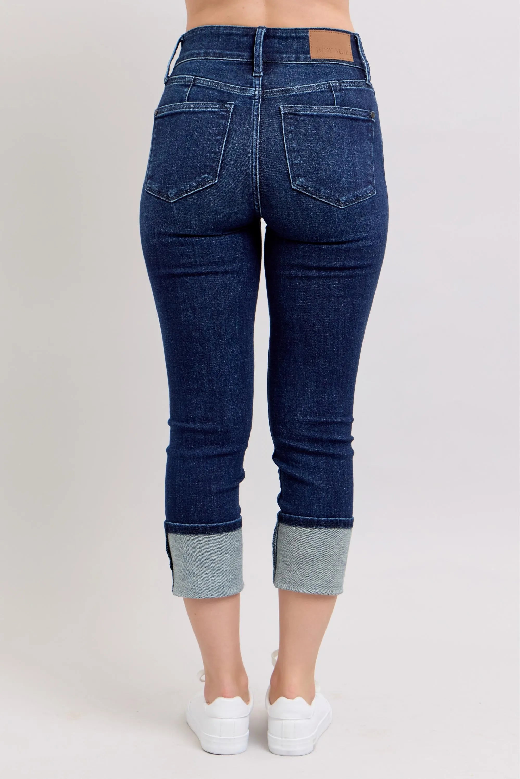 Judy Blue High-Waist Double Waist Band Skinny Jeans OutfitFlow