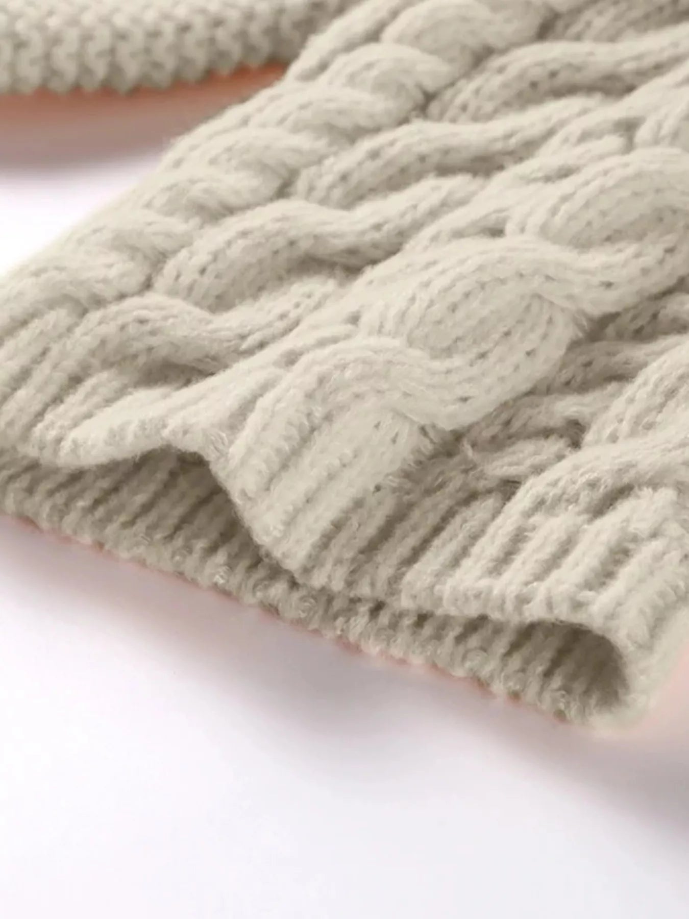 Cable Knit Oversized Sweater OutfitFlow