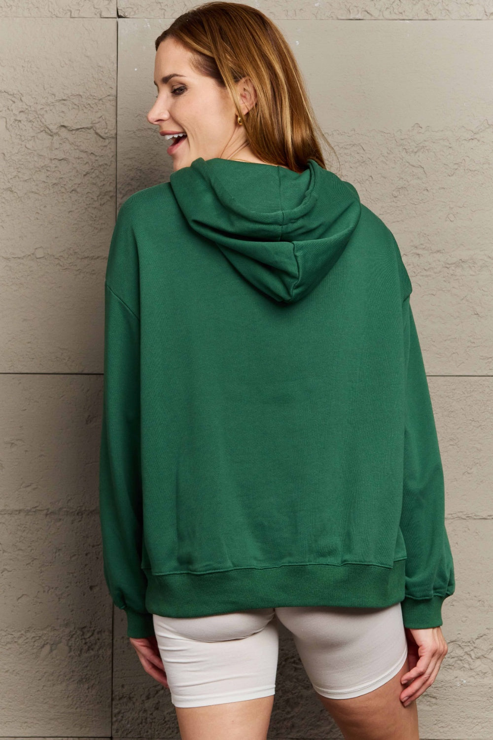 Outfit Flow - Full Size Long Sleeve Dropped Shoulder Hoodie