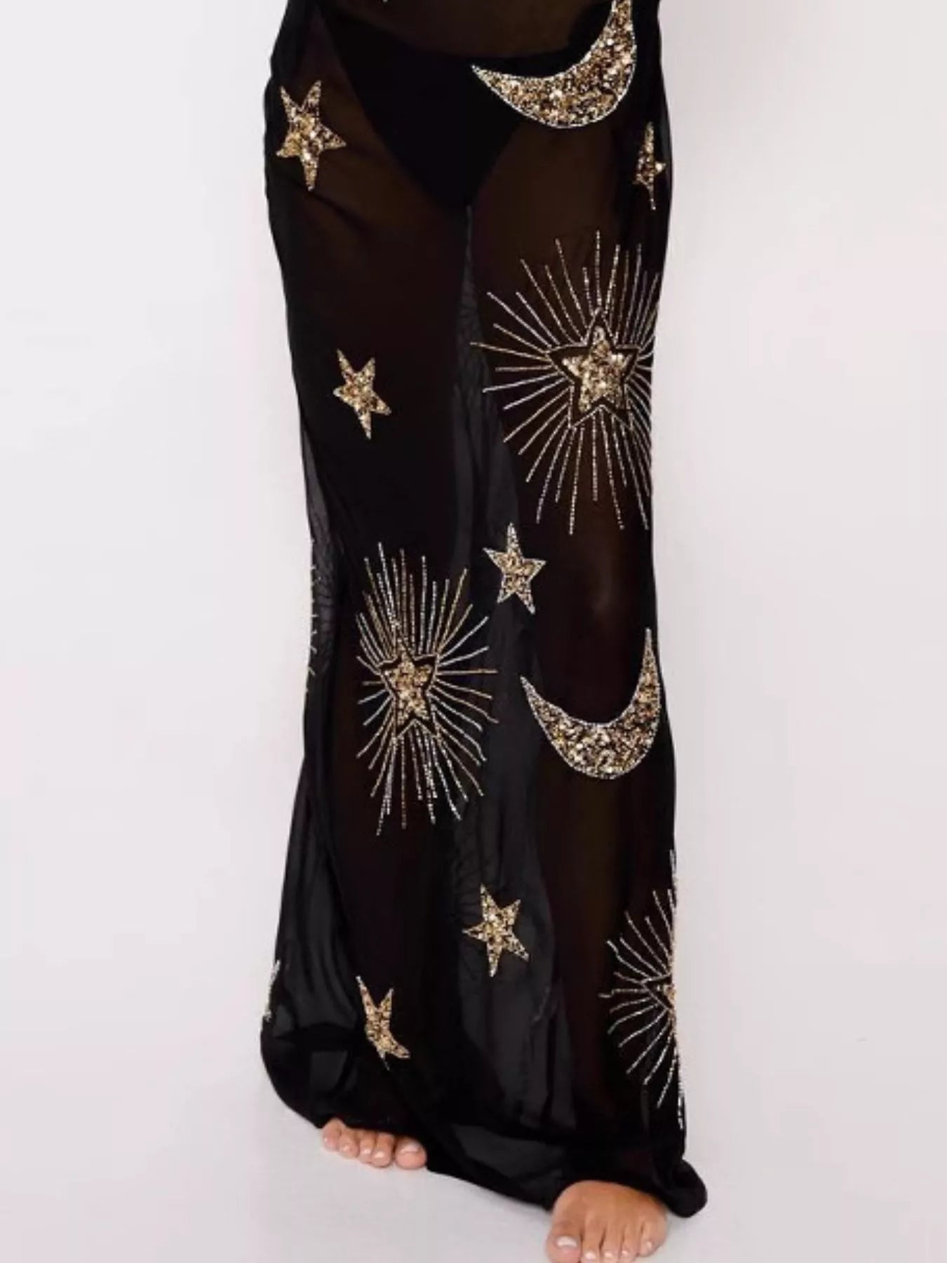 Cowl Neck Maxi Cami Dress OutfitFlow