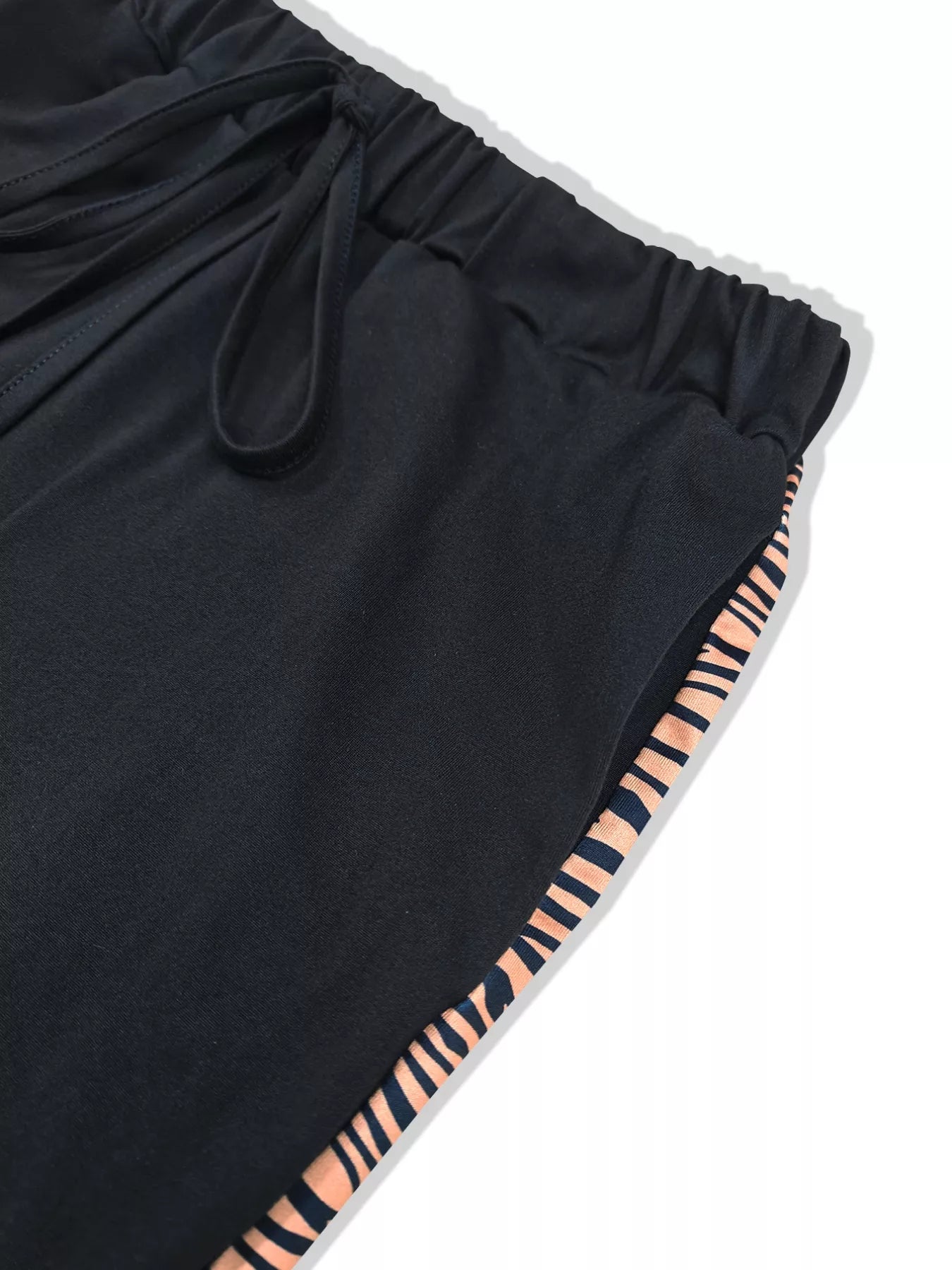 Zebra Print Top and Pants Set OutfitFlow