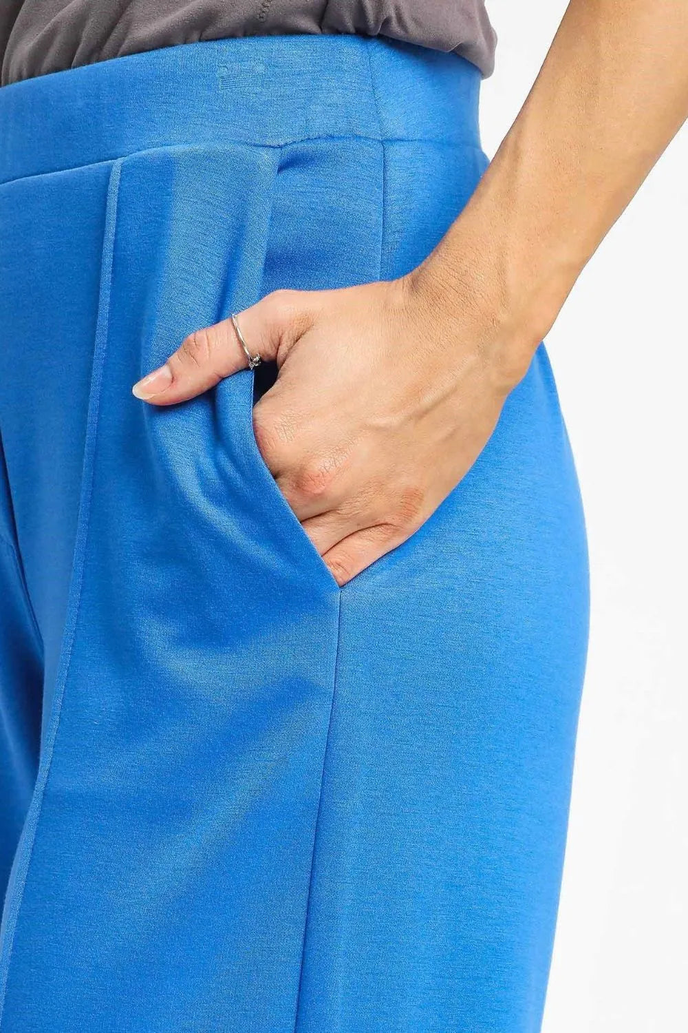 Umgee High Waisted Wide Leg Pants OutfitFlow