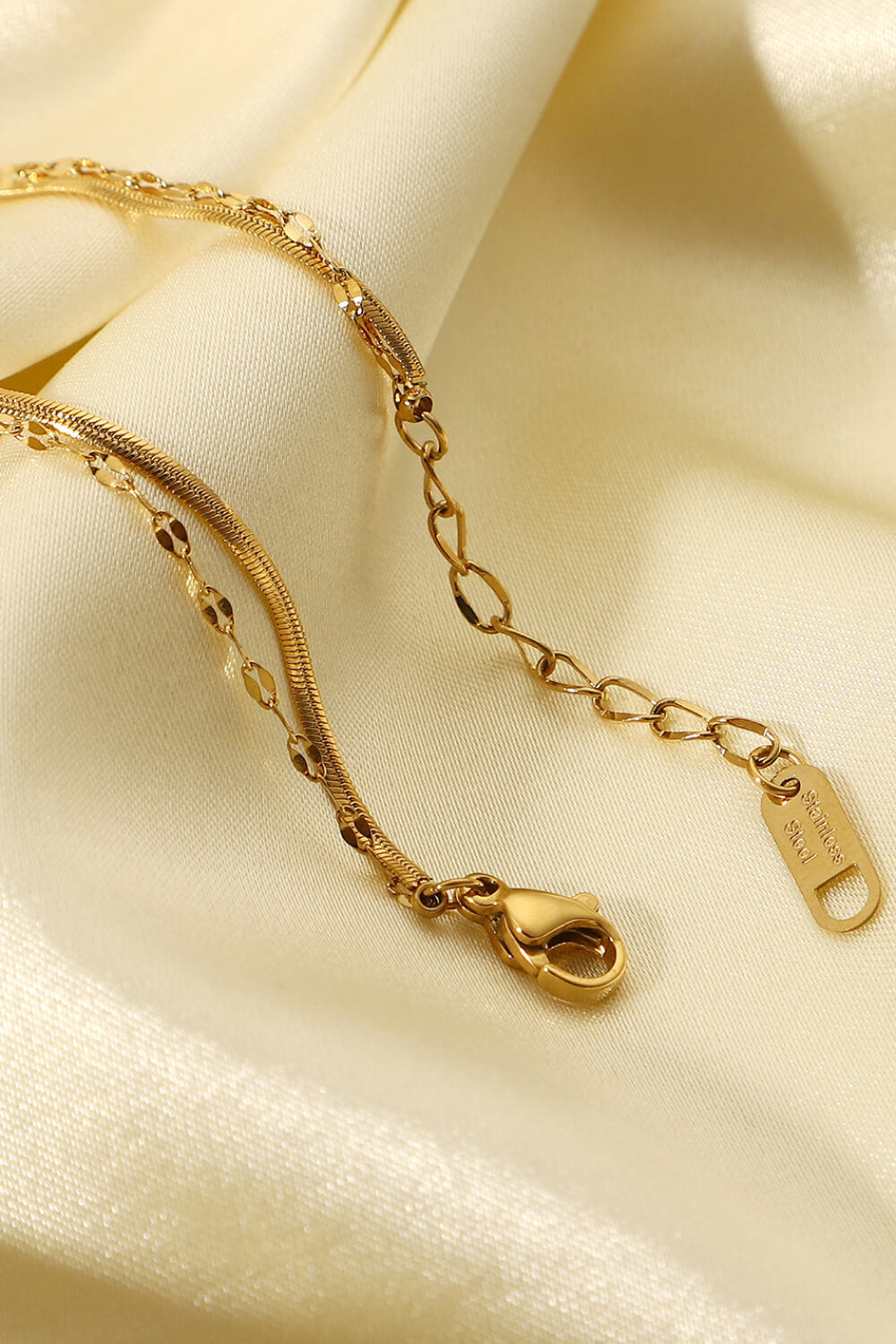 Icing on the Cake Rhinestone Double-Layered Bracelet OutfitFlow