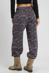 Umgee Scenic Print Casual Sweatpants OutfitFlow