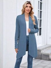 Open Front Long Cardigan OutfitFlow