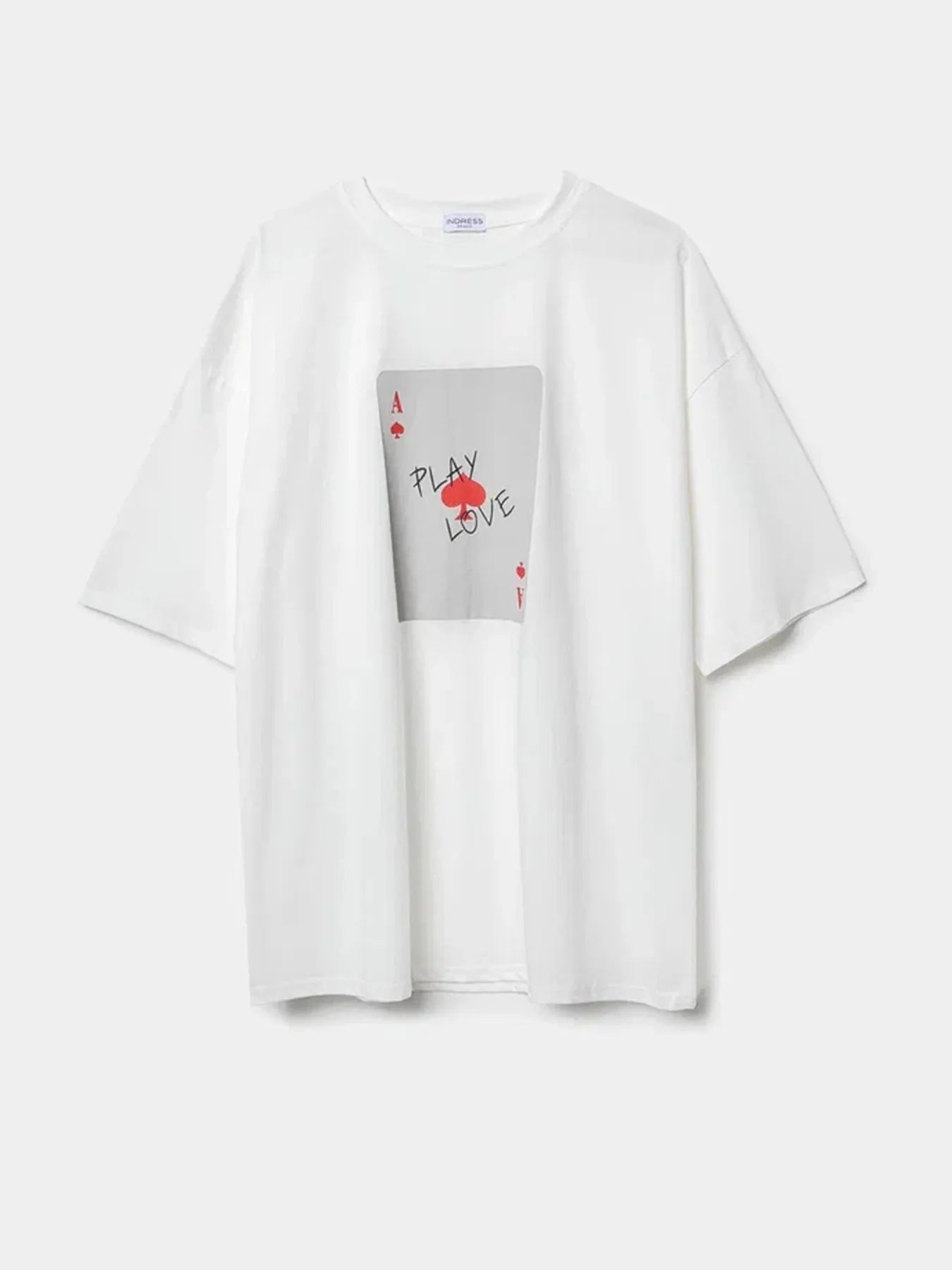 Graphic Round Neck Half Sleeve T-Shirt OutfitFlow