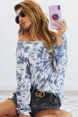 BiBi Tie Dye Print Terry T-Shirt OutfitFlow