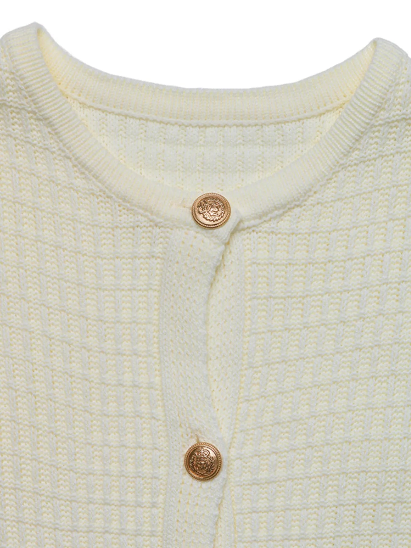 Button-Up Long Sleeve Cardigan with Pockets OutfitFlow