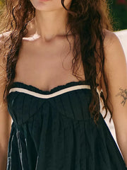 Sweetheart Neck Midi Dress OutfitFlow