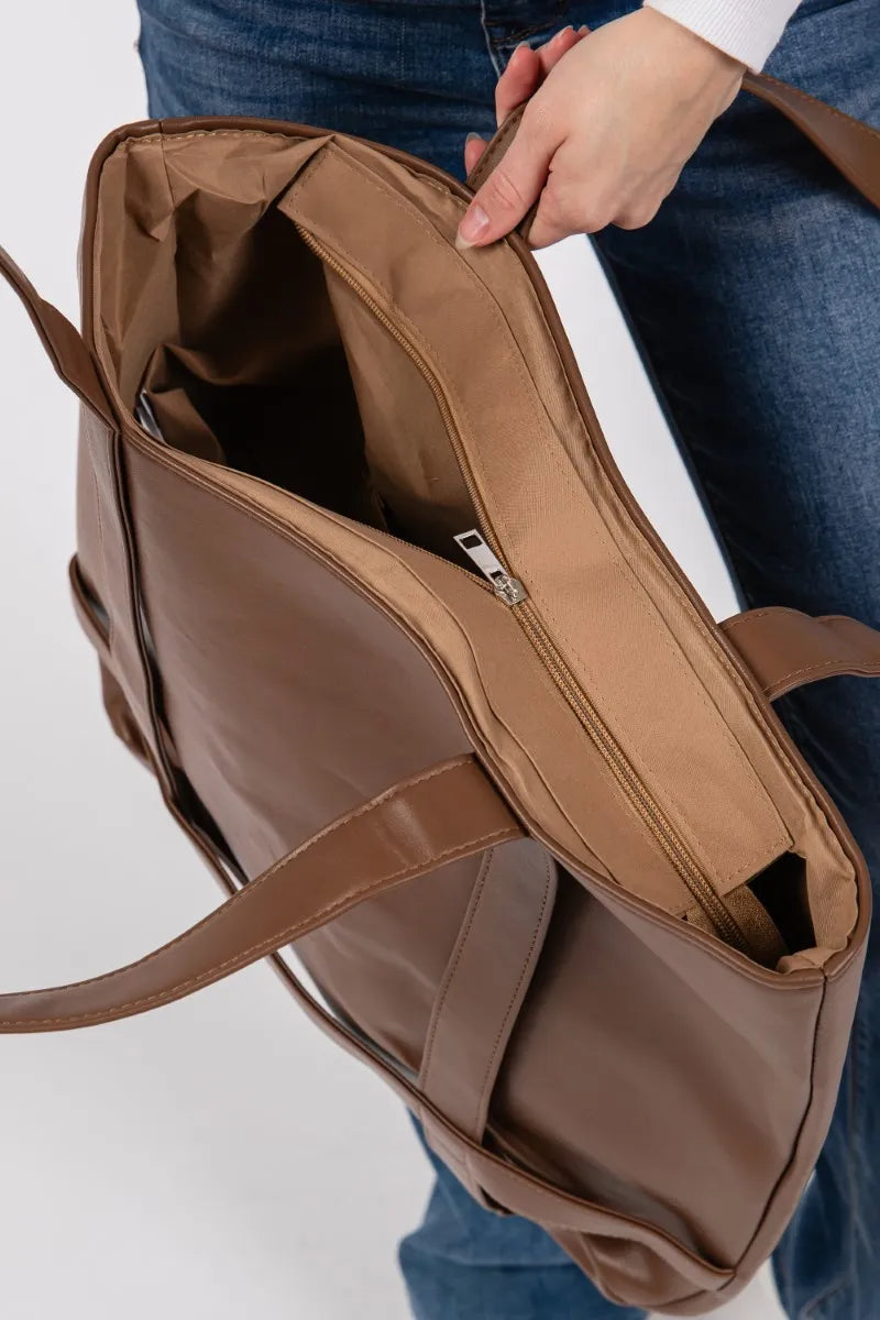 Fame Hat Carrier Tote Bag OutfitFlow