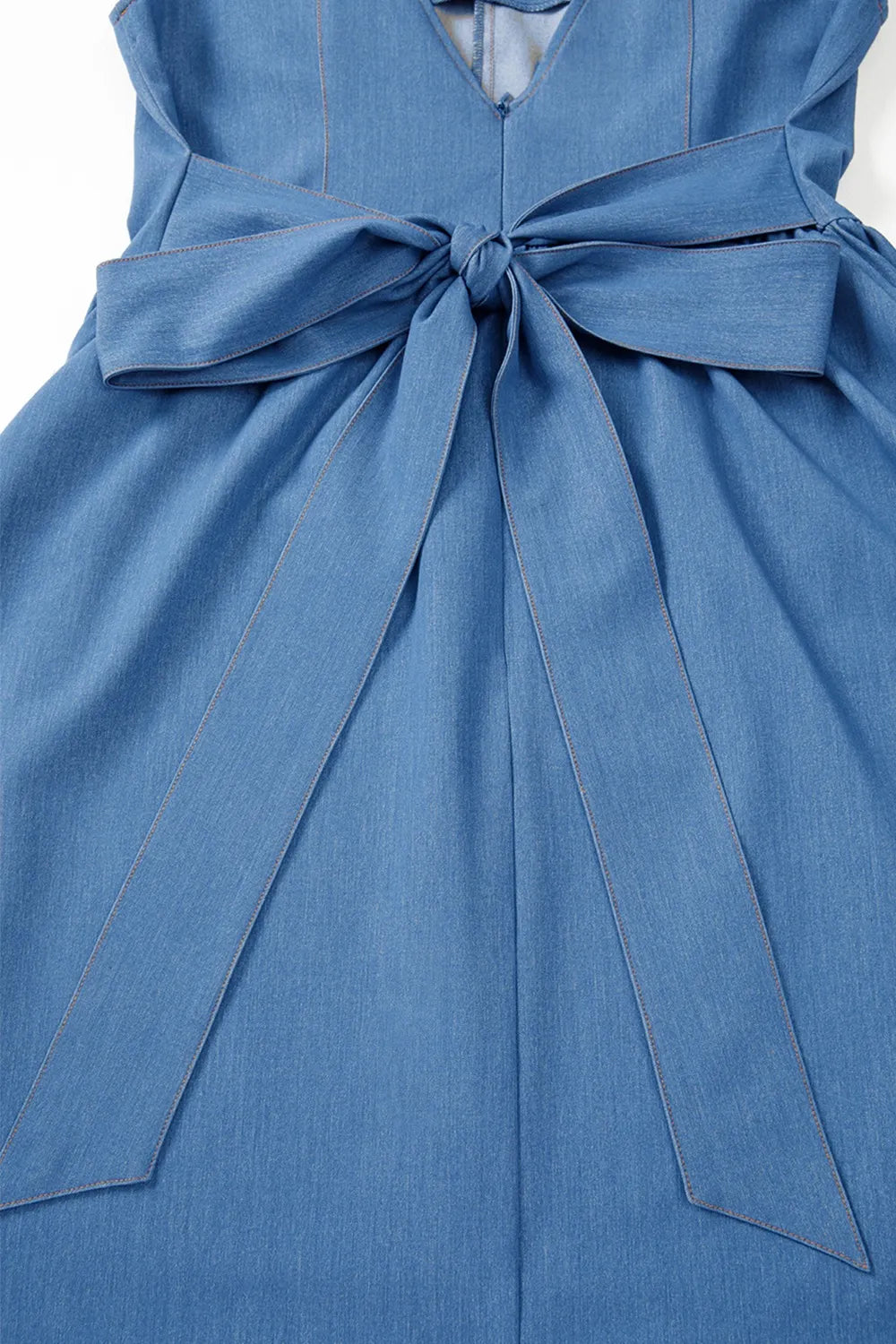 Square Neck Sleeveless Mini Dress OutfitFlow