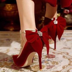 Point Toe Stiletto Pumps OutfitFlow