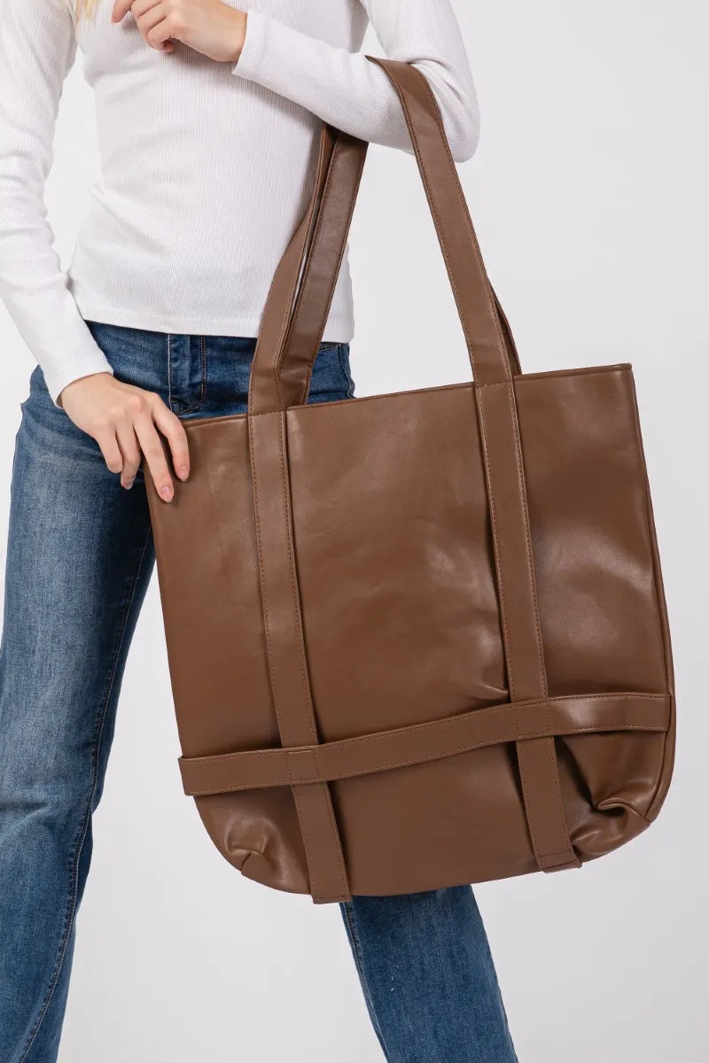 Fame Hat Carrier Tote Bag OutfitFlow