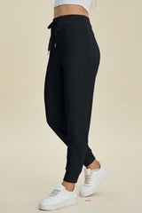 Outfit Flow - Basic Bae Full Size Air Scuba Drawstring High Waist Joggers