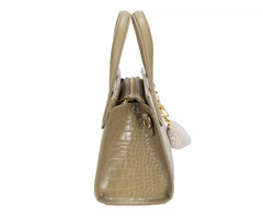 David Jones Crocodile Pattern Handbag Trendsi