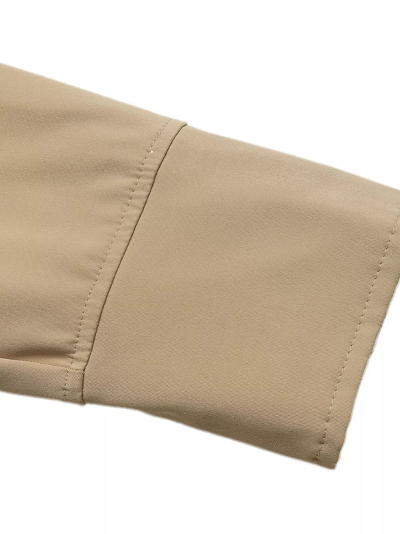 Relaxed Fit Button Up Shacket OutfitFlow