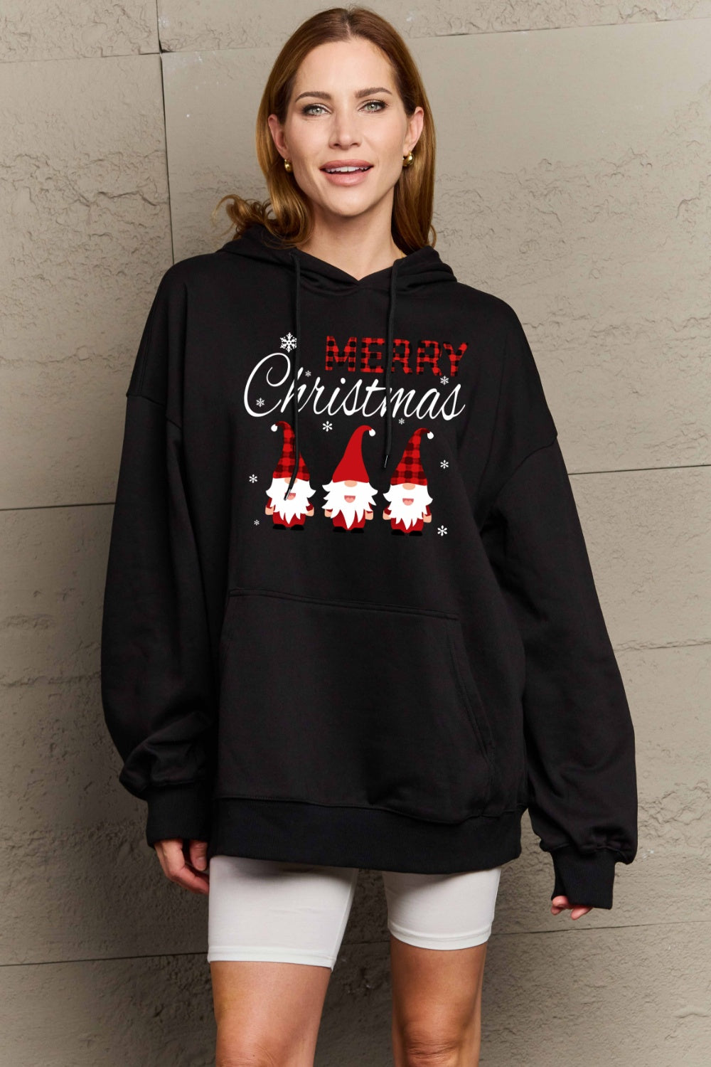 Outfit Flow - Simply Love Full Size MERRY CHRISTMAS Graphic Hoodie