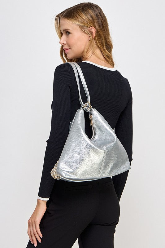 Outfit Flow - Fame PU Leather Multipurpose Shoulder Bag