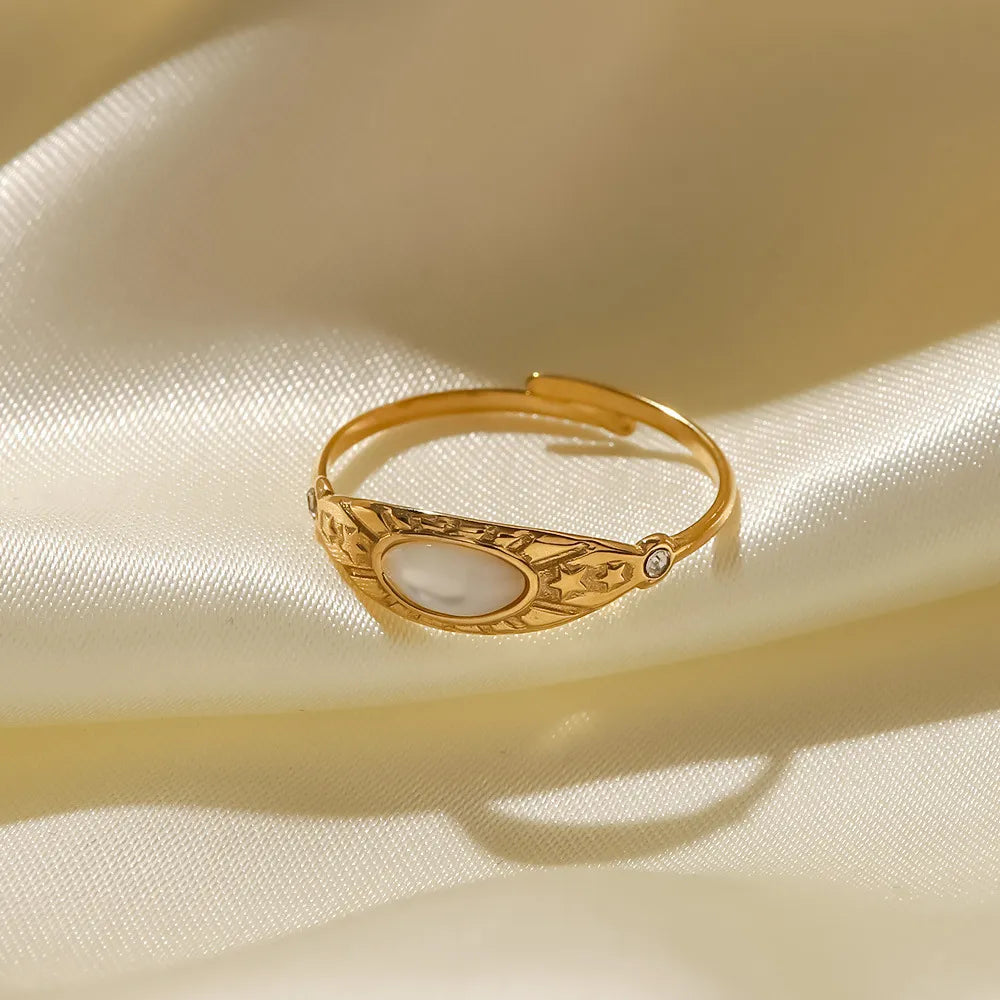 3 Piece 18K Gold-Plated Ring OutfitFlow