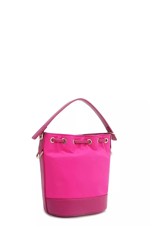 Nicole Lee USA Color Patch Bucket Bag Trendsi