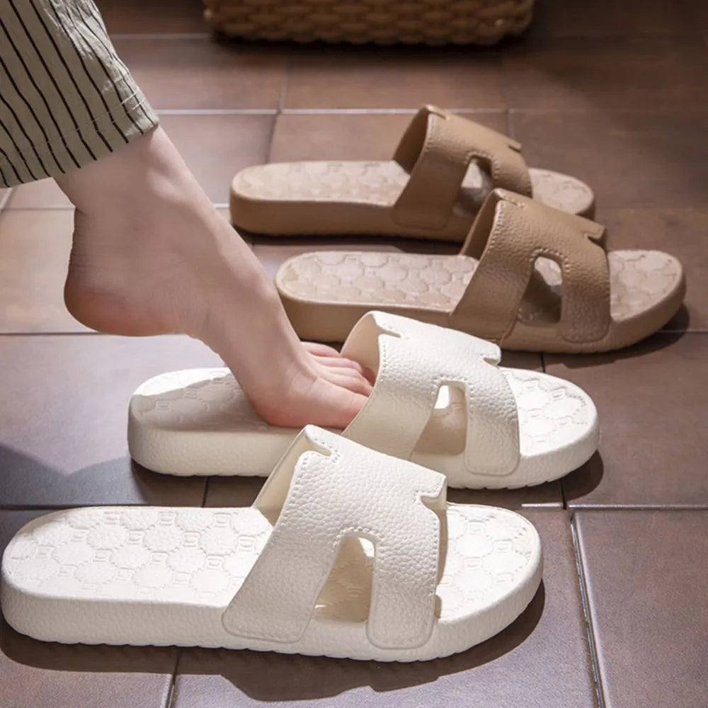 Open Toe Platform Slippers OutfitFlow