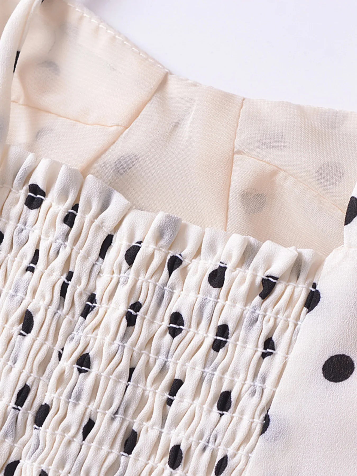 Printed Smocked Cami Top OutfitFlow