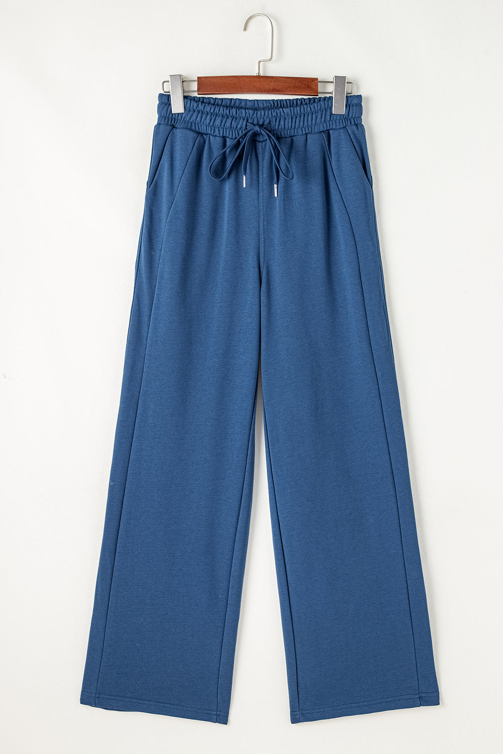 Outfit Flow - Drawstring Elastic Waist Straight Leg Pants