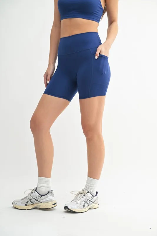 MONO B Venice Cloud Light Sculpt Biker Shorts OutfitFlow