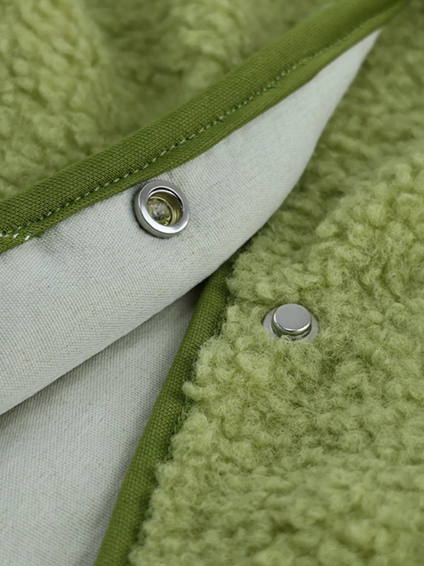 Snap Down Sherpa Vest Coat OutfitFlow
