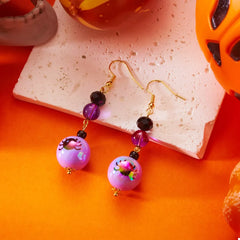 Halloween Acrylic Drop Earrings OutfitFlow