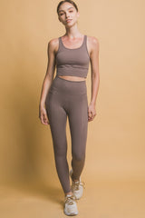 Outfit Flow - Love Tree High Waist Leggings with Side Pockets