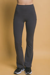 Outfit Flow - Love Tree High Waist Flare Leggings with Side Pockets