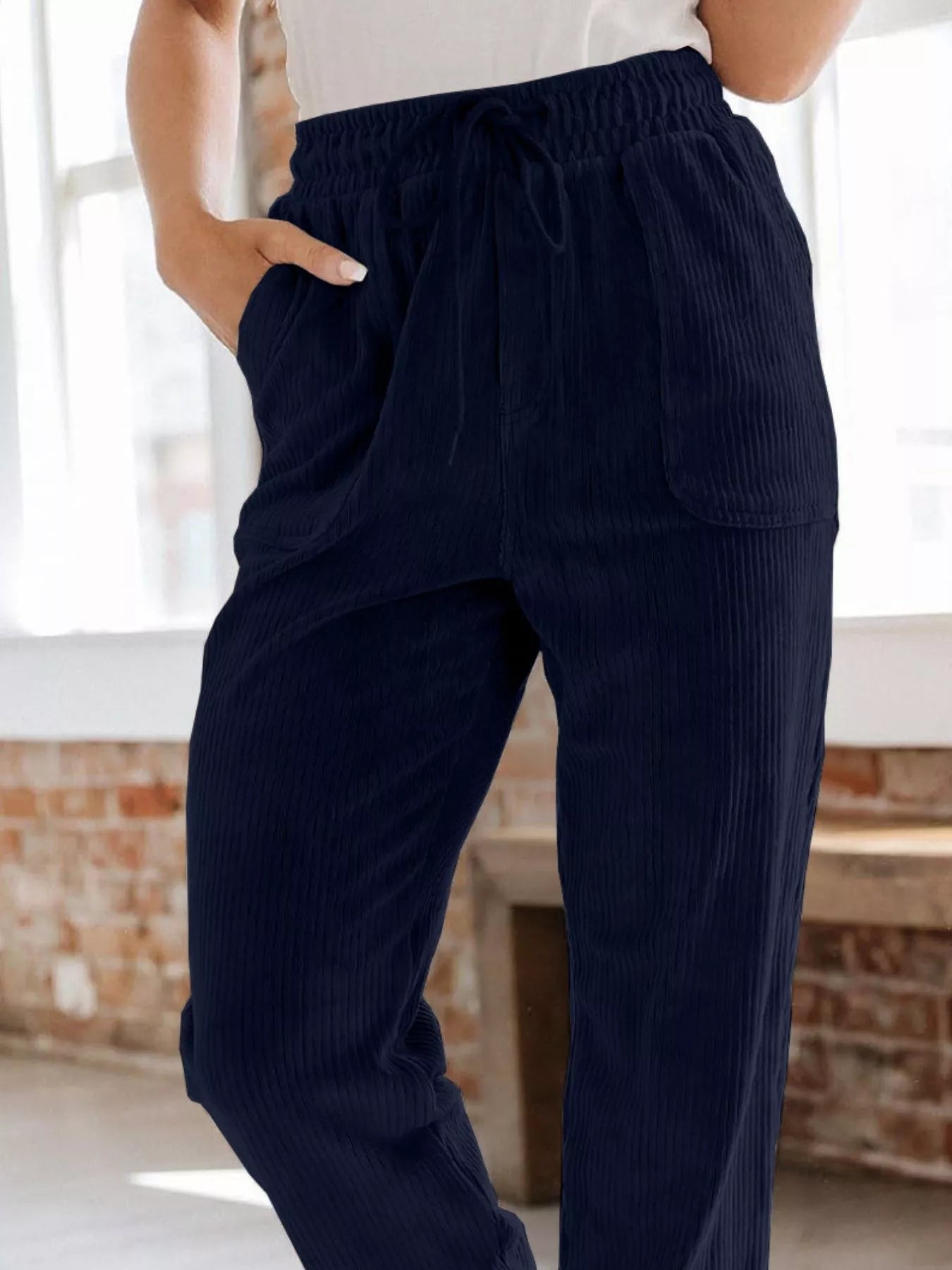 Relaxed Fit Corduroy Pants OutfitFlow