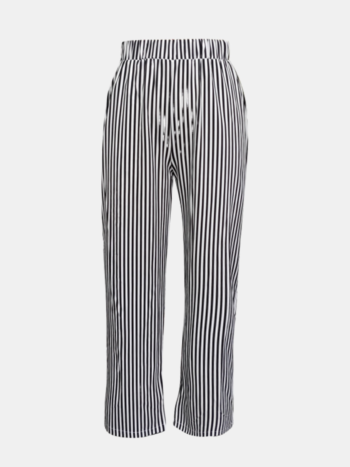 Outfit Flow - Striped Pants with Pockets