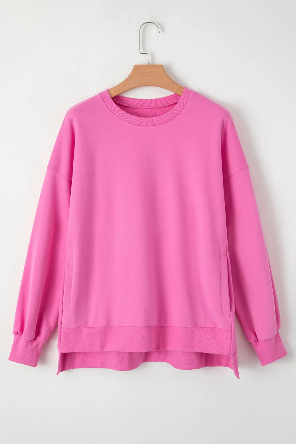 Outfit Flow - Round Neck Long Sleeve Sweatshirt