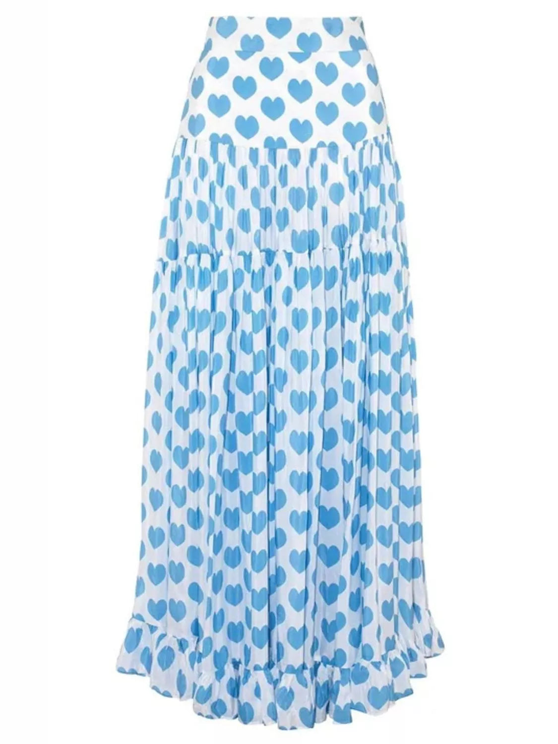 Printed One-Piece Swimwear and Skirt Set OutfitFlow