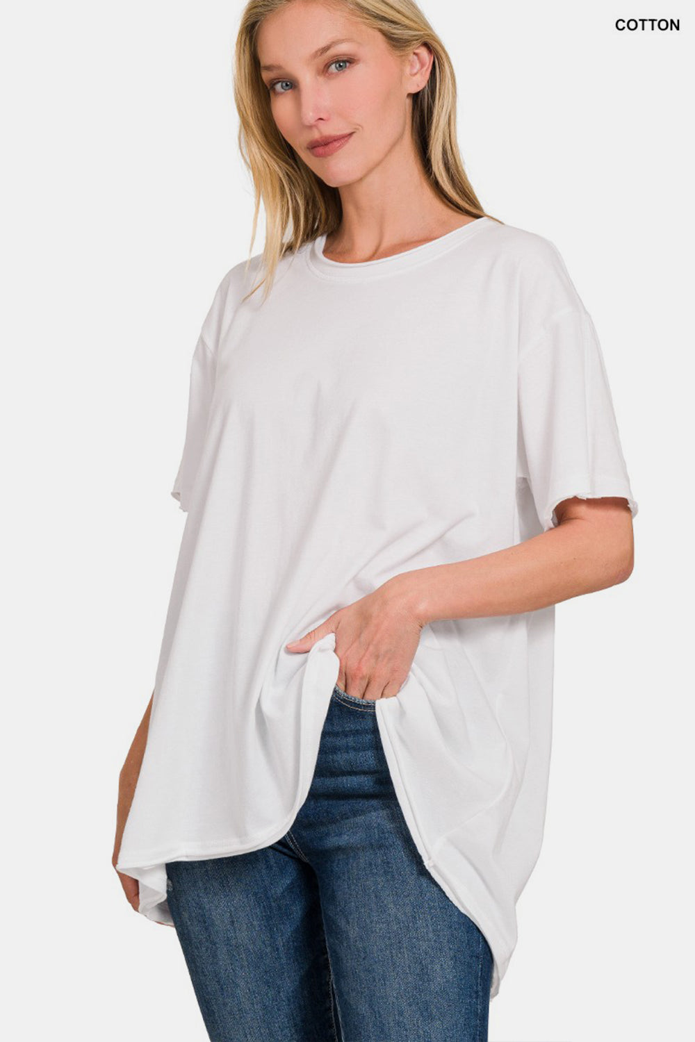 Zenana Round Neck Short Sleeve T-Shirt