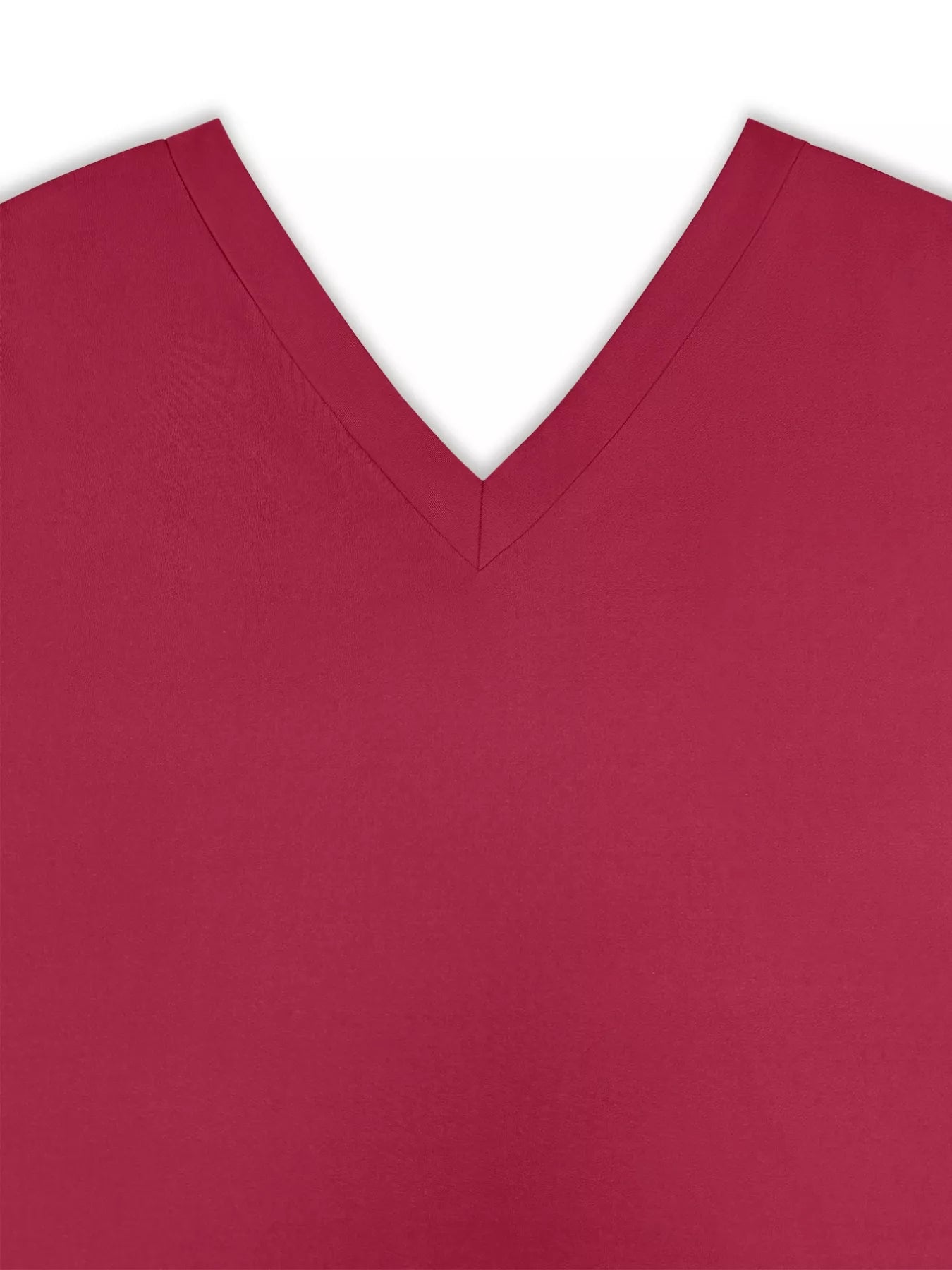 V-Neck Top and Wide Leg Pants Two-Piece Set OutfitFlow