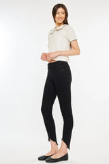 Kancan High Rise Black Ankle Skinny Jeans OutfitFlow