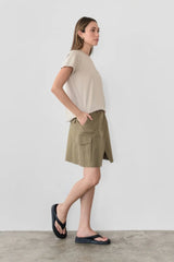 POL Slit Skirt with Pockets OutfitFlow