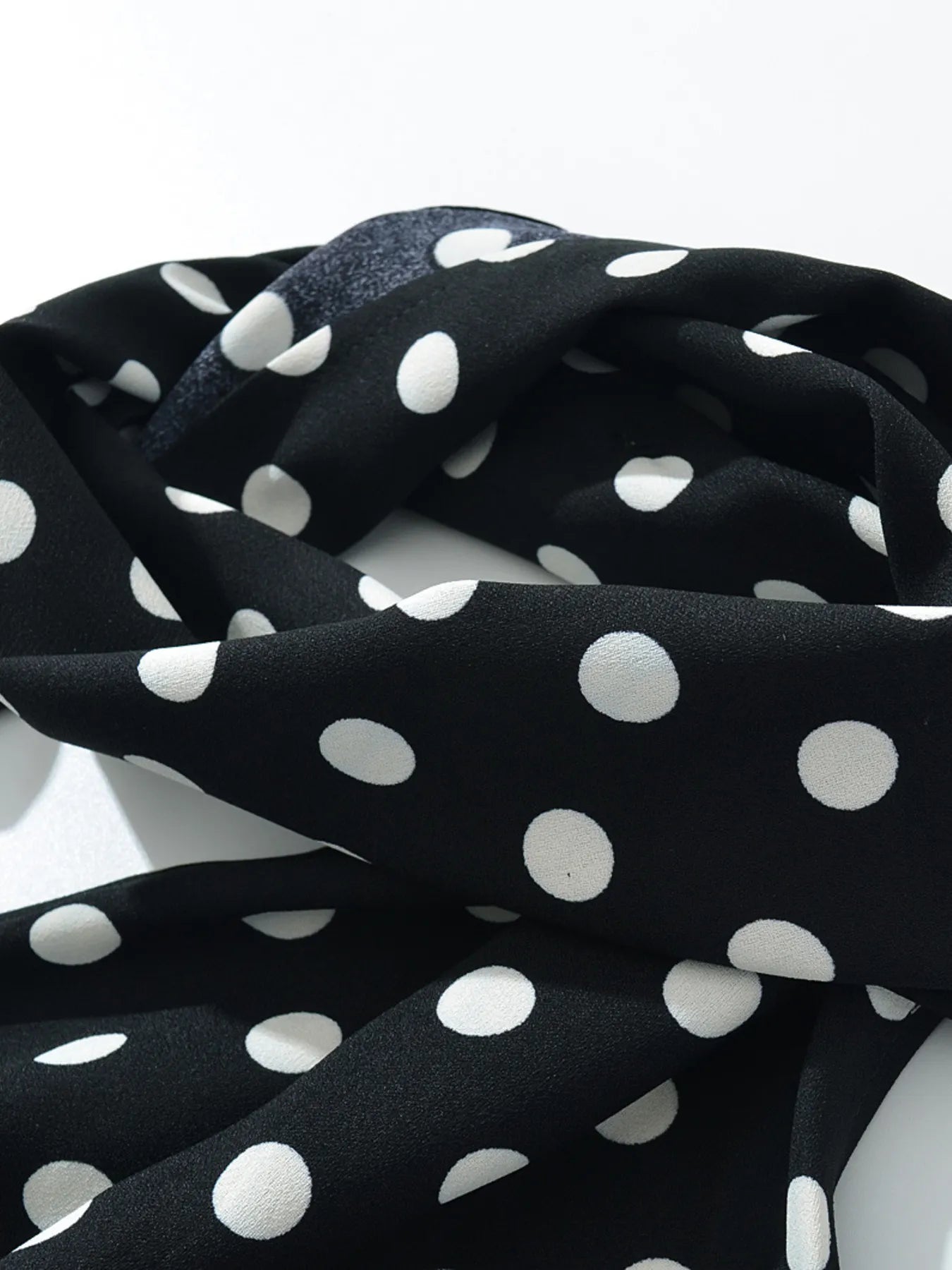 Polka Dot One-Shoulder Top and Mini Skirt Set OutfitFlow