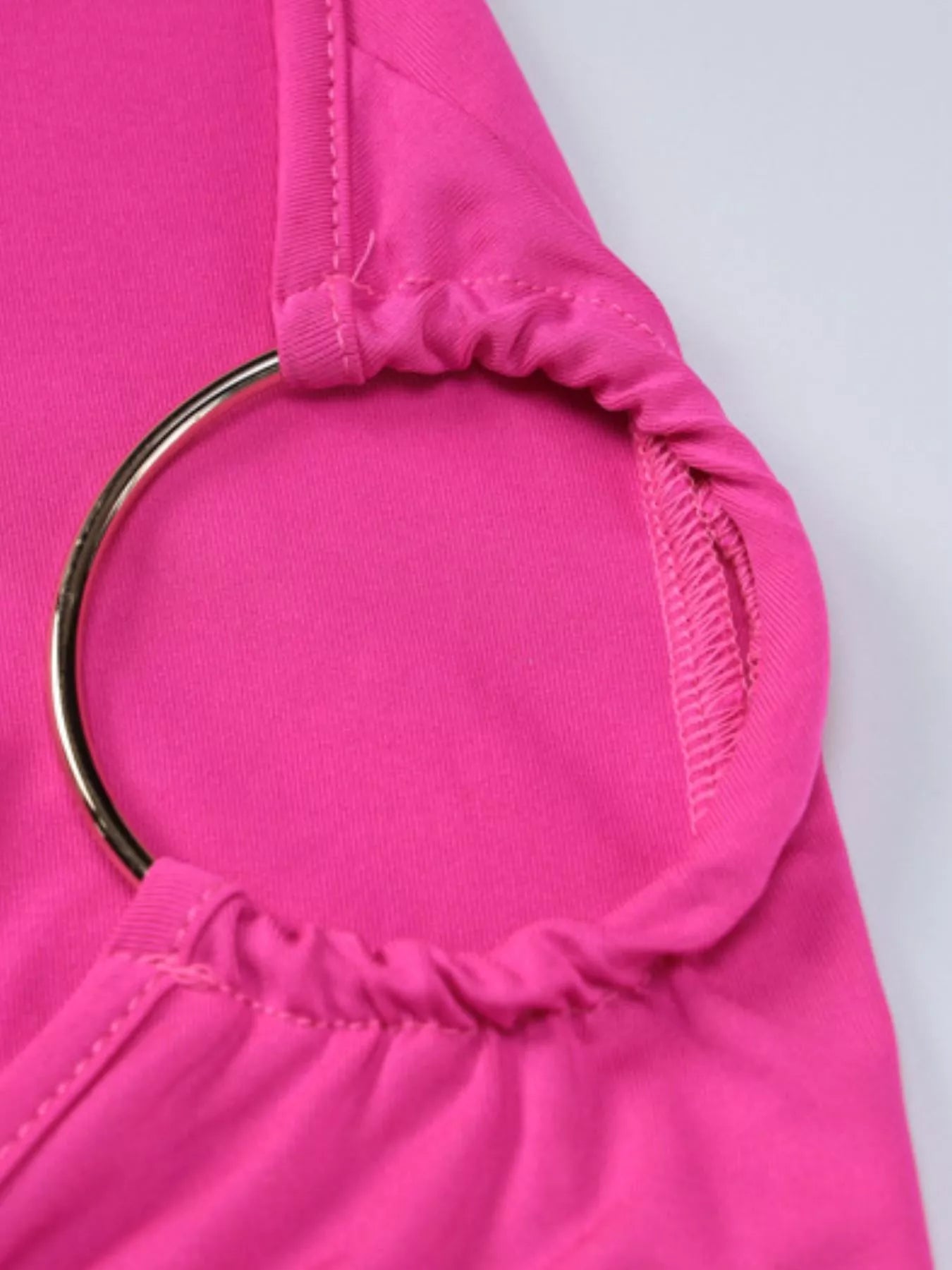 Backless One-Shoulder Ruched Bodycon Maxi Dress OutfitFlow