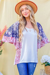 And The WhyFloral Print Bell Sleeve Top OutfitFlow