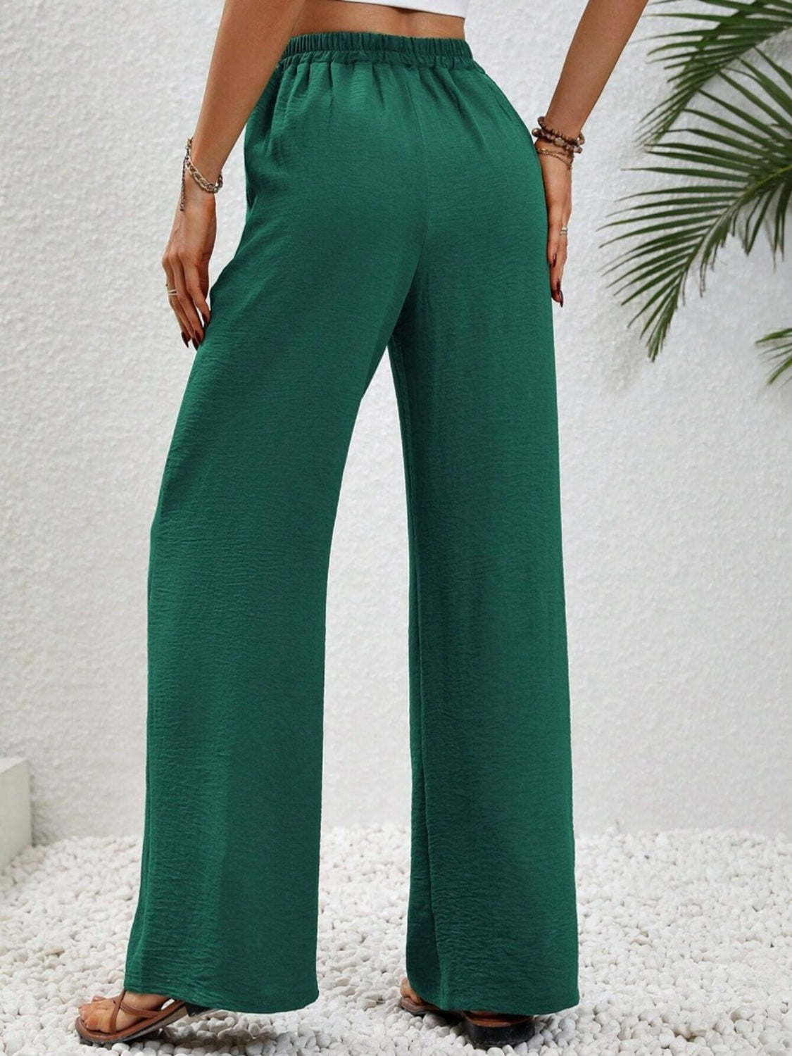 Outfit Flow - Wide Leg Drawstring Pants