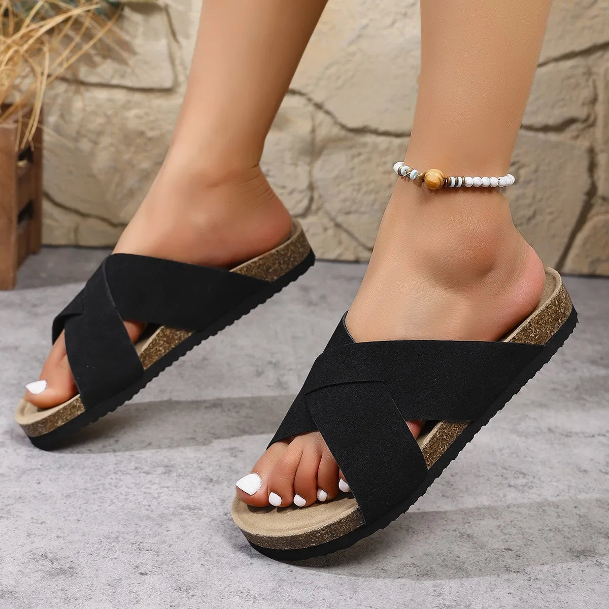 Open Toe Platform Sandals OutfitFlow