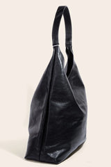 Fame Faux Leather Tote Bag OutfitFlow