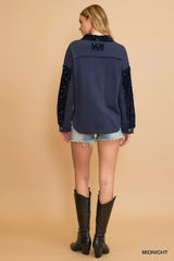 Umgee Open Front Cardigan with Front Pockets OutfitFlow
