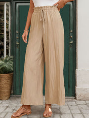 Outfit Flow - Perfee Frill Wide Leg Pants